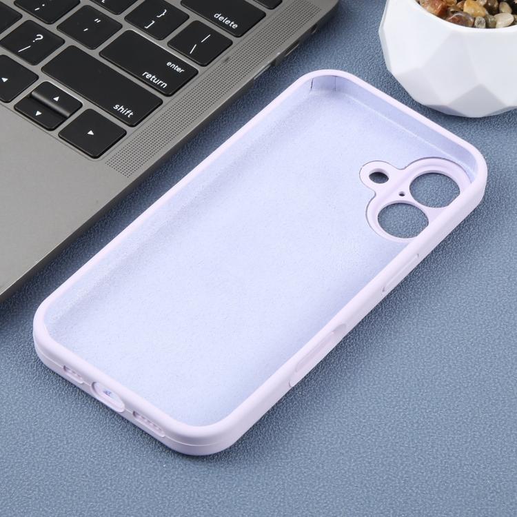 For iPhone 17 Precision Hole Daisy Floral Printed Liquid Silicone Phone Case