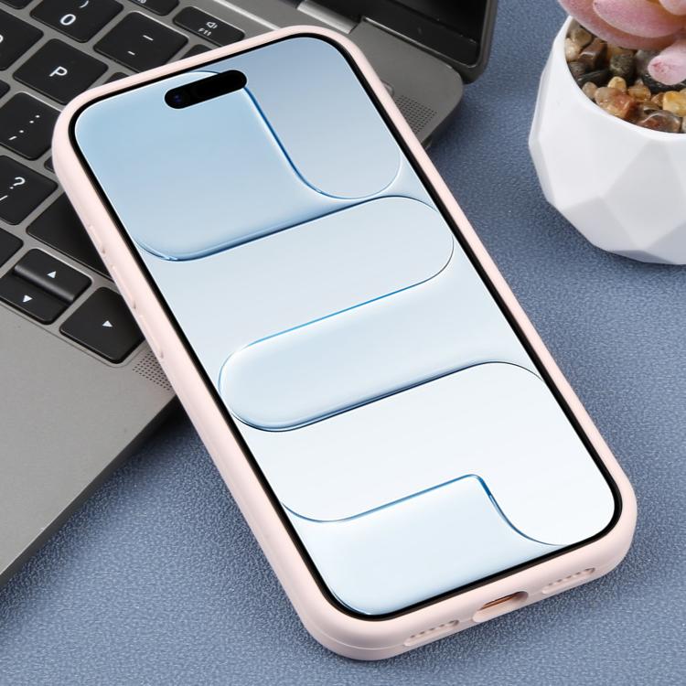For iPhone Air Precision Hole Daisy Floral Printed Liquid Silicone Phone Case