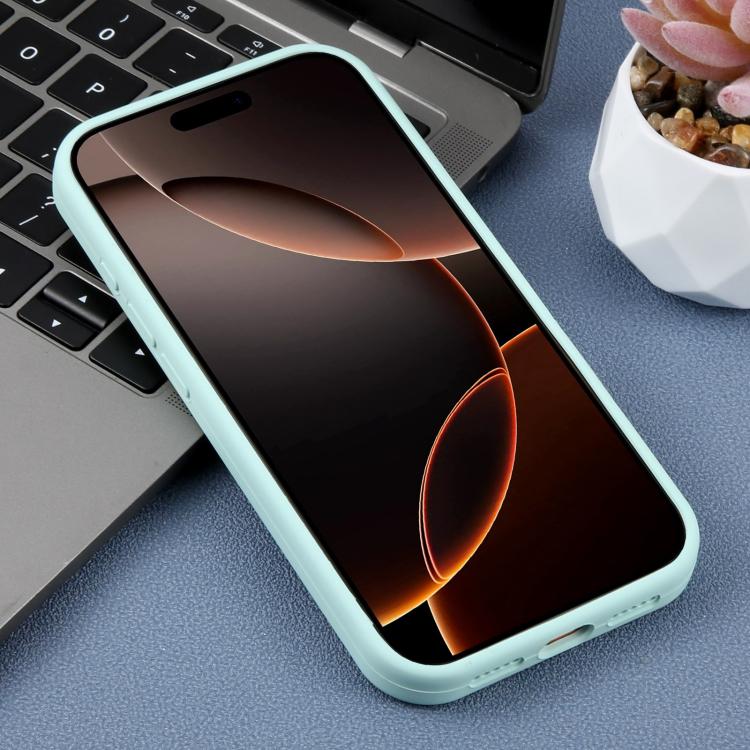 For iPhone 16 Pro Precision Hole Daisy Floral Printed Liquid Silicone Phone Case