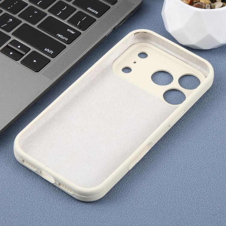 For iPhone 12 Pro Max Precision Hole Daisy Floral Printed Liquid Silicone Phone Case