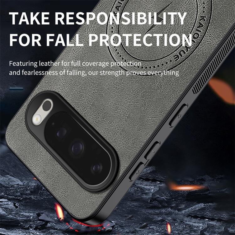 For Google Pixel 10 Pro XL WANLONFENG SD Series Nappa Texture Magnetic Phone Case