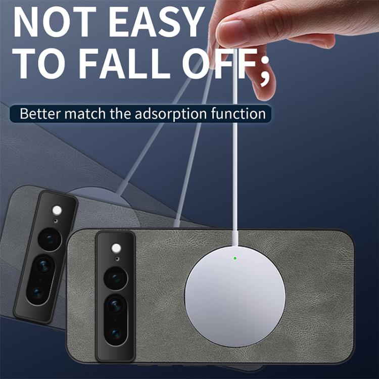 For Google Pixel 7 Pro WANLONFENG SD Series Nappa Texture Magnetic Phone Case