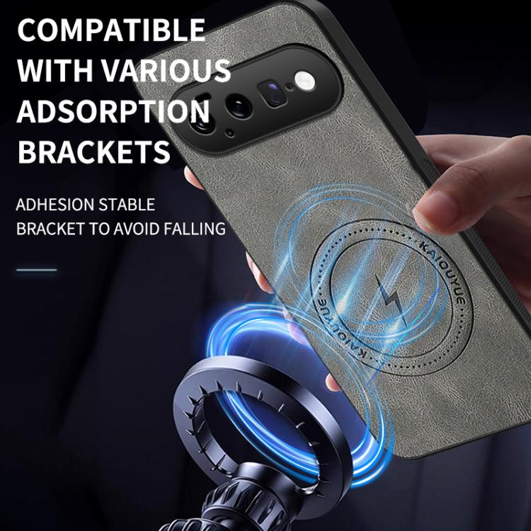 For Google Pixel 11 WANLONFENG SD Series Nappa Texture Magnetic Phone Case