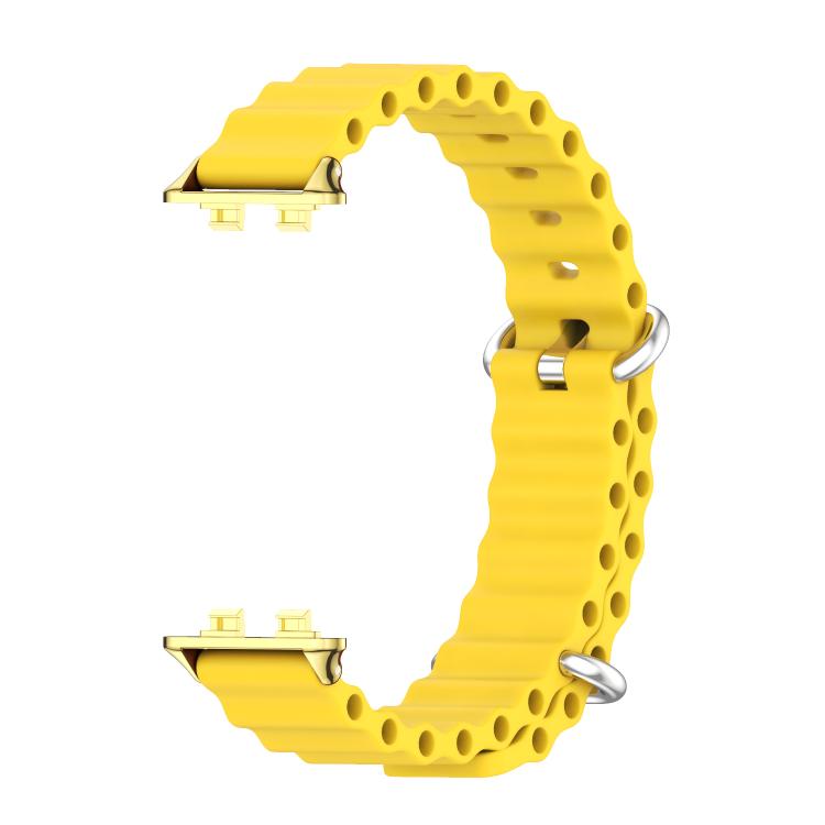 For Huawei Band 11 / Band 11 Pro MIJOBS Ocean Silicone Breathable Watch Band