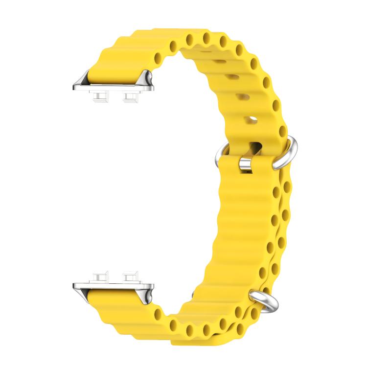 For Huawei Band 11 / Band 11 Pro MIJOBS Ocean Silicone Breathable Watch Band