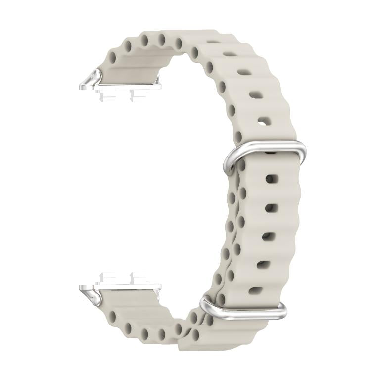 For Huawei Band 11 / Band 11 Pro MIJOBS Ocean Silicone Breathable Watch Band