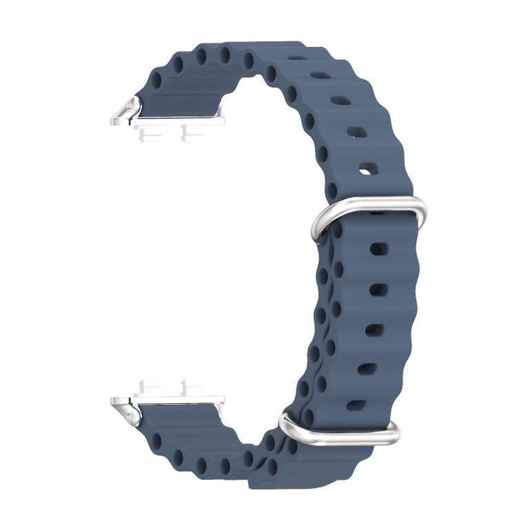 For Huawei Band 11 / Band 11 Pro MIJOBS Ocean Silicone Breathable Watch Band
