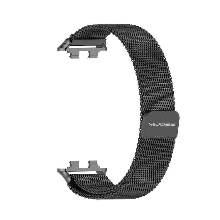 For Huawei Band 11 / Band 11 Pro MIJOBS Milanese Magnetic Stainless Steel Watch Band