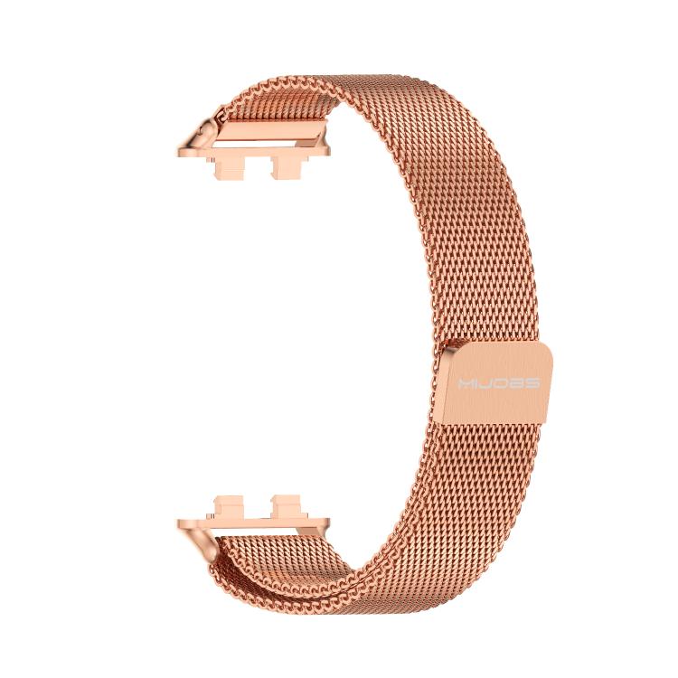 For Huawei Band 11 / Band 11 Pro MIJOBS Milanese Magnetic Stainless Steel Watch Band