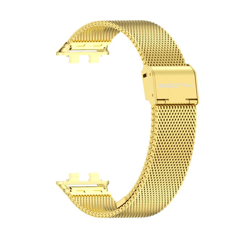 For Huawei Band 11 / Band 11 Pro MIJOBS Milanese Buckle Stainless Steel Watch Band