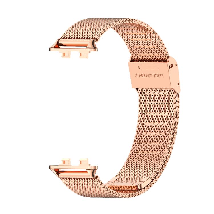 For Huawei Band 11 / Band 11 Pro MIJOBS Milanese Buckle Stainless Steel Watch Band