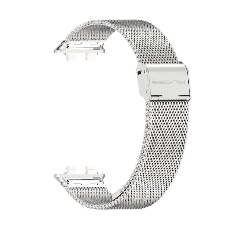 For Huawei Band 11 / Band 11 Pro MIJOBS Milanese Buckle Stainless Steel Watch Band