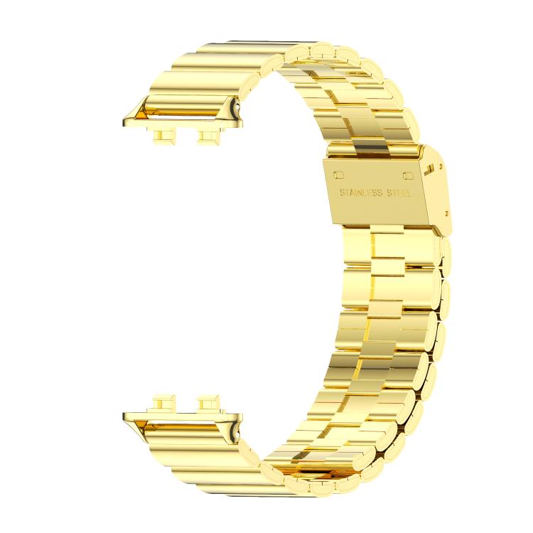 For Huawei Band 11 / Band 11 Pro MIJOBS Bamboo-Link Buckle Stainless Steel Watch Band