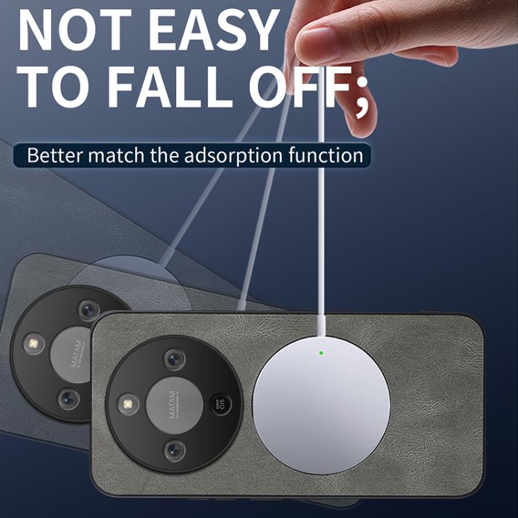 For Honor Magic8 Lite 5G / X9d 5G WANLONFENG SD Series Nappa Texture Magnetic Phone Case