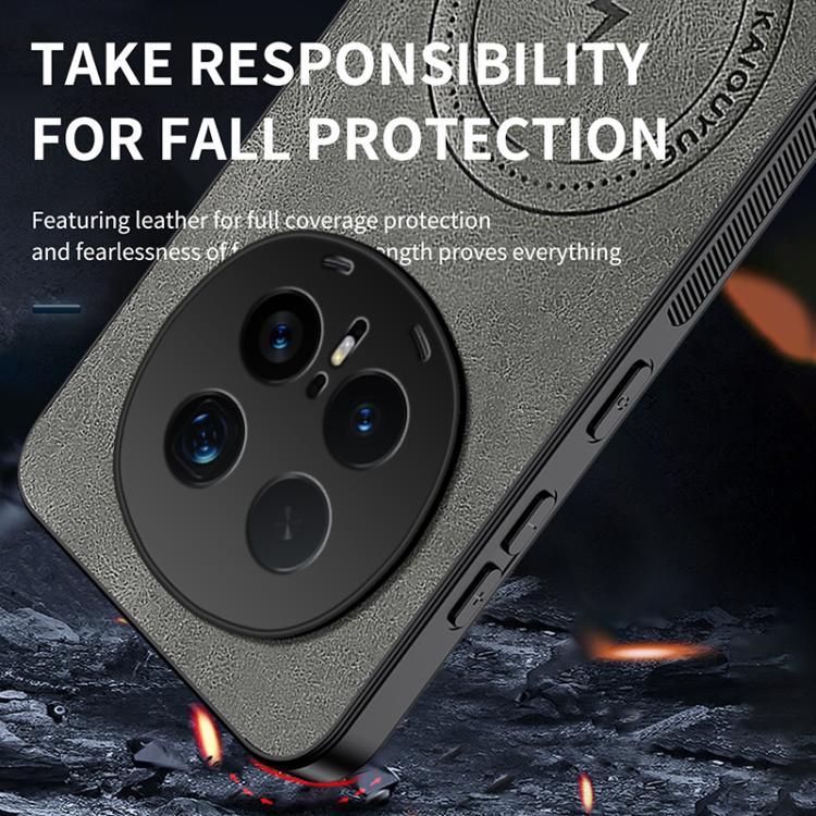 For Honor Magic8 Pro 5G WANLONFENG SD Series Nappa Texture Magnetic Phone Case
