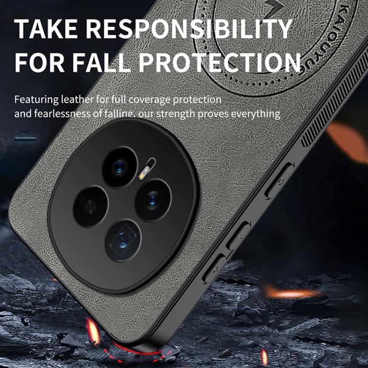 For Honor Magic8 5G WANLONFENG SD Series Nappa Texture Magnetic Phone Case