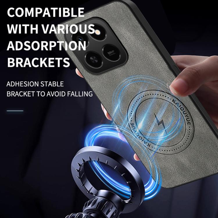 For Honor 400 Smart 5G / 4G / X7d WANLONFENG SD Series Nappa Texture Magnetic Phone Case