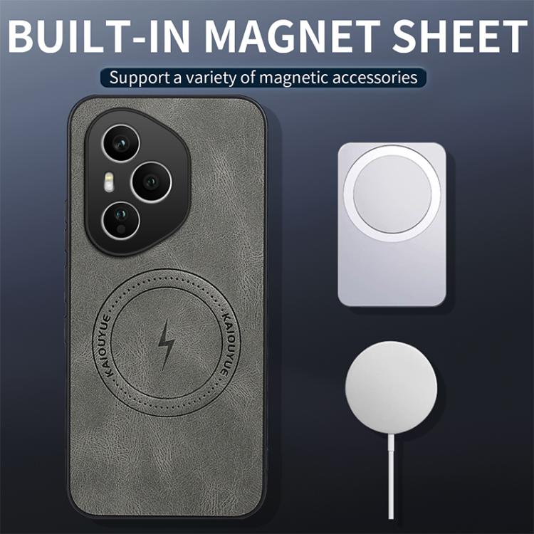 For Honor 400 Pro Global 160.8mm WANLONFENG SD Series Nappa Texture Magnetic Phone Case
