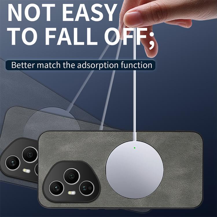 For Honor 400 Pro Global 160.8mm WANLONFENG SD Series Nappa Texture Magnetic Phone Case