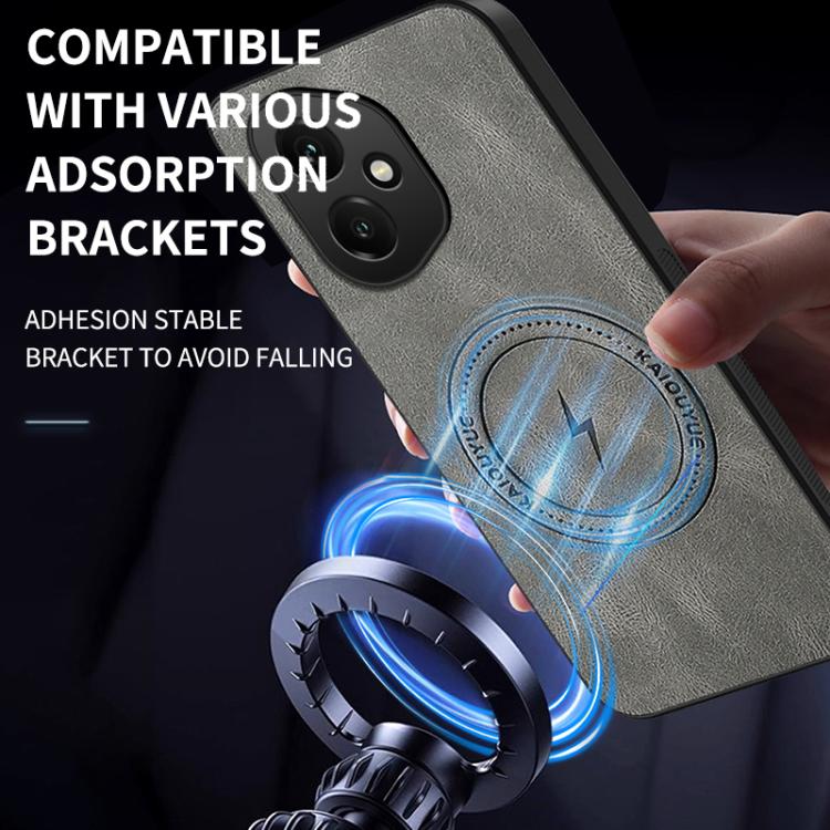 For Honor 400 Global 156.5mm WANLONFENG SD Series Nappa Texture Magnetic Phone Case