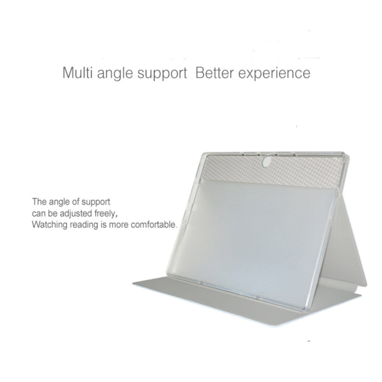 For ALLDOCUBE X Neo Business Style Anti-slip Texture Horizontal Flip PU Leather Protective Case with Holder