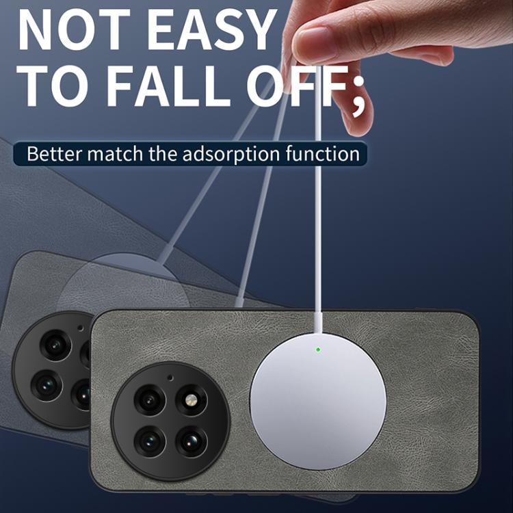 For OnePlus 13 WANLONFENG SD Series Nappa Texture Magnetic Phone Case