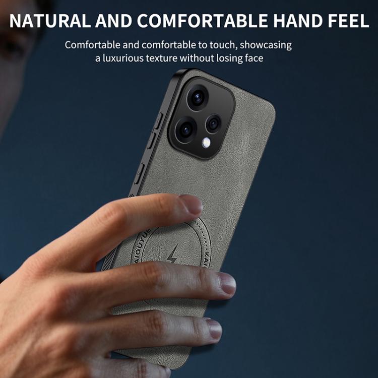 For OPPO Reno15 5G Global WANLONFENG SD Series Nappa Texture Magnetic Phone Case