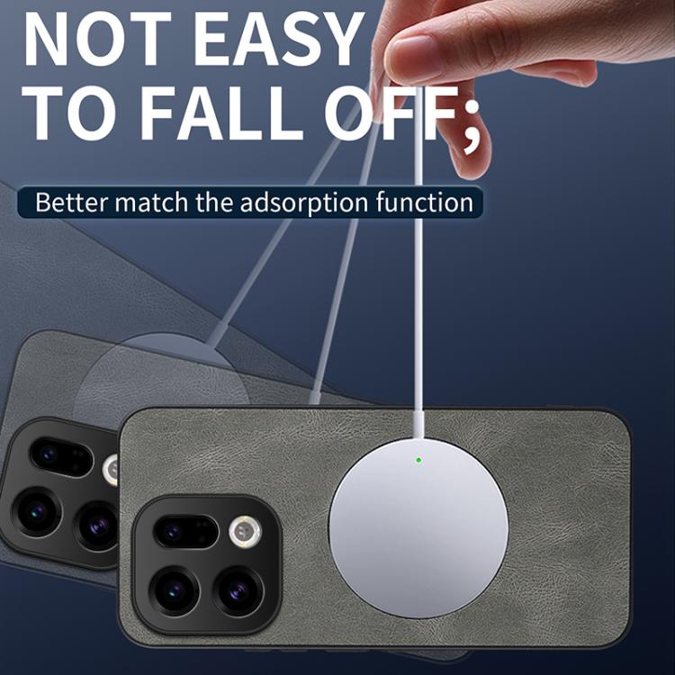 For OPPO Find X9 5G WANLONFENG SD Series Nappa Texture Magnetic Phone Case
