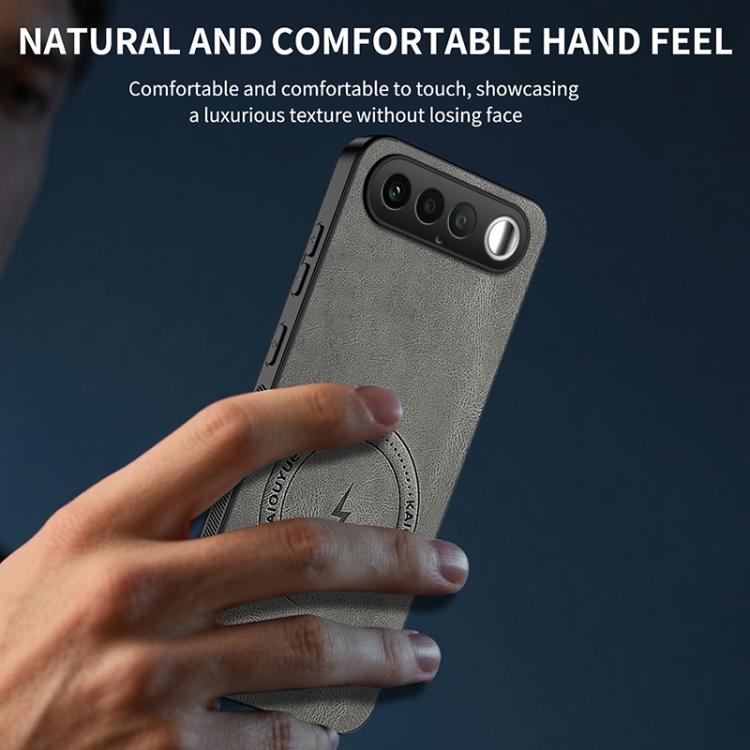 For Realme 16 5G WANLONFENG SD Series Nappa Texture Magnetic Phone Case