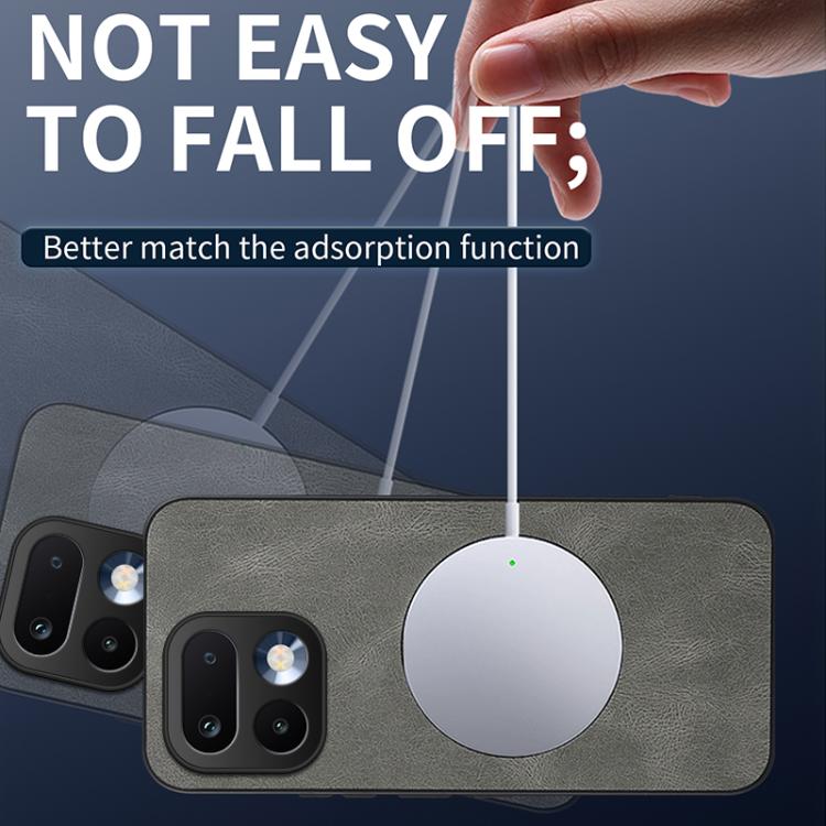 For Realme 16 Pro+ 5G WANLONFENG SD Series Nappa Texture Magnetic Phone Case