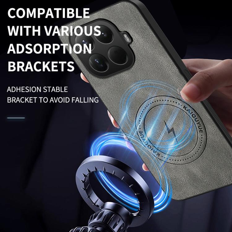 For Xiaomi 15T Pro 5G WANLONFENG SD Series Nappa Texture Magnetic Phone Case