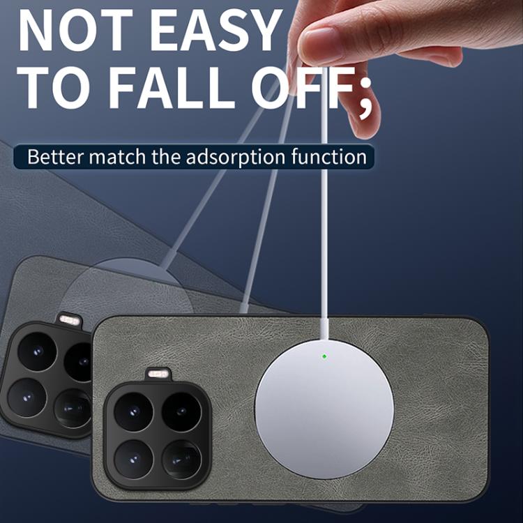 For Xiaomi 17T 5G WANLONFENG SD Series Nappa Texture Magnetic Phone Case