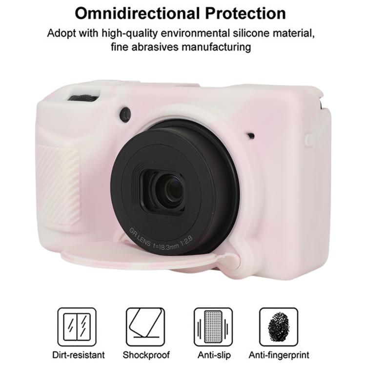For Ricoh GR IV Soft Silicone Camera Protective Case