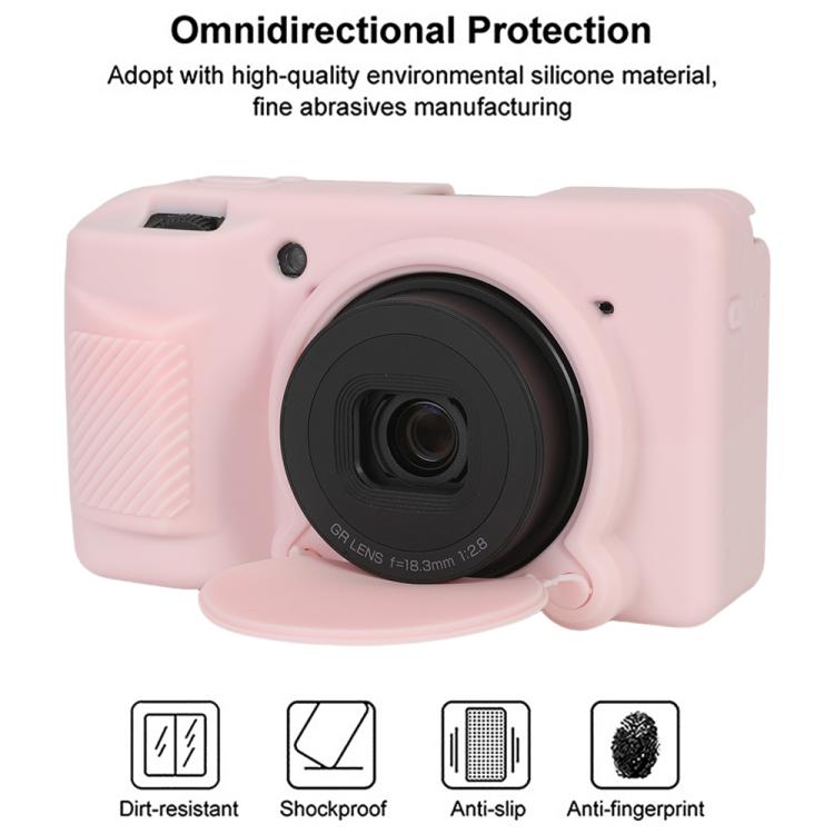 For Ricoh GR IV Soft Silicone Camera Protective Case