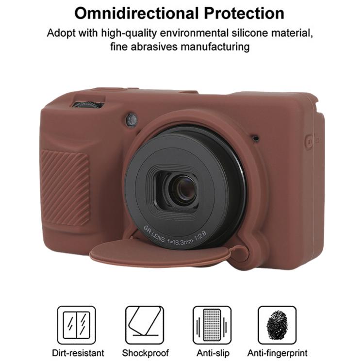 For Ricoh GR IV Soft Silicone Camera Protective Case