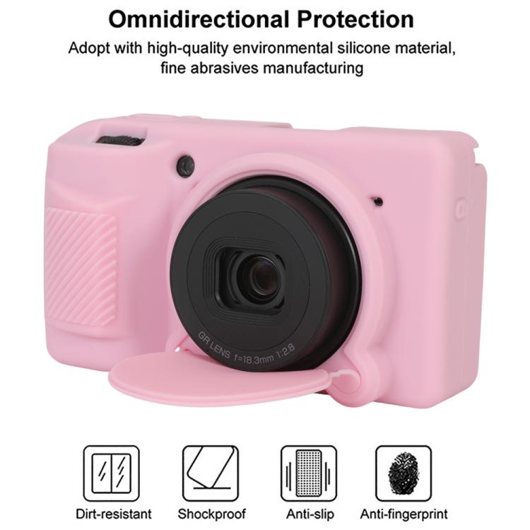 For Ricoh GR IV Soft Silicone Camera Protective Case