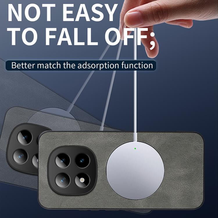 For Redmi Note 15 5G Global / Poco M8 5G WANLONFENG SD Series Nappa Texture Magnetic Phone Case