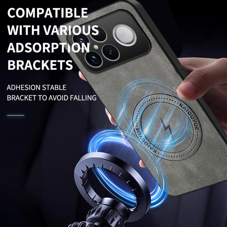 For Redmi K90 Pro Max 5G / Poco F8 Ultra WANLONFENG SD Series Nappa Texture Magnetic Phone Case