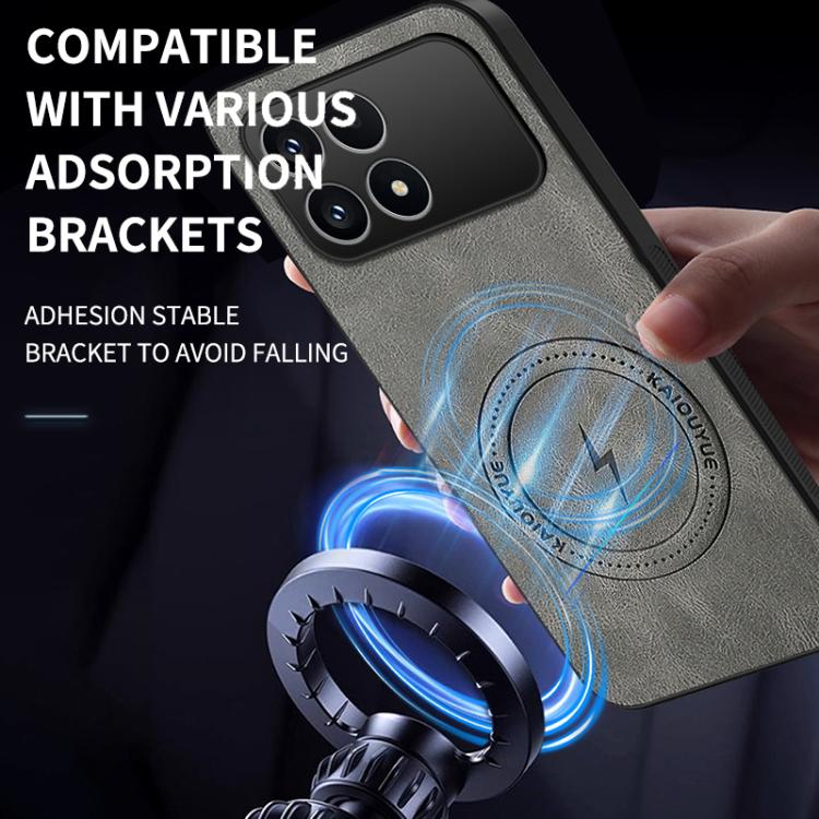 For Redmi K90 5G / Poco F8 Pro WANLONFENG SD Series Nappa Texture Magnetic Phone Case
