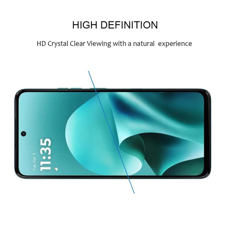 For Motorola Moto G37 Power 5G High Aluminum Full Screen Silk Printing Tempered Glass Film