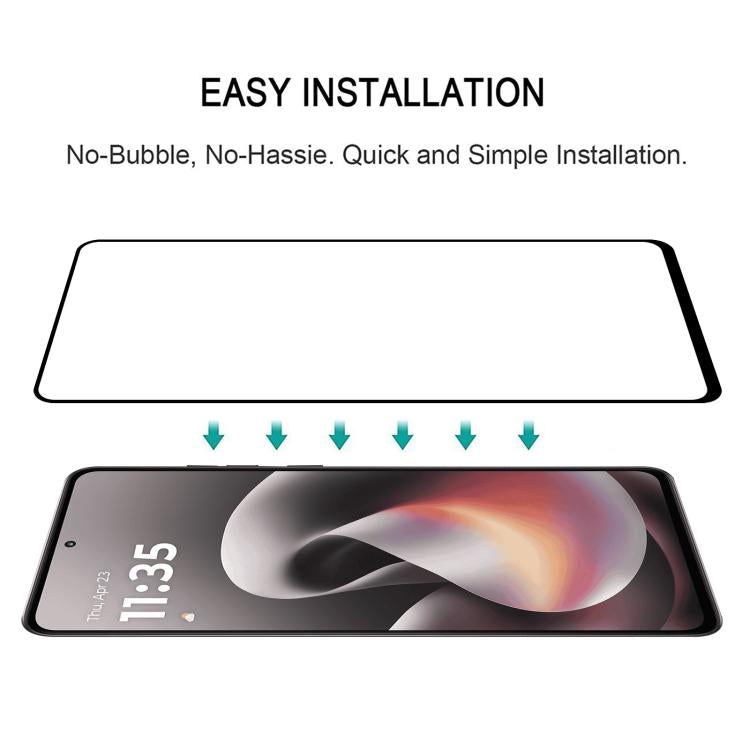 For Motorola Moto G Stylus 5G 2026 25pcs High Aluminum Full Screen Silk Printing Tempered Glass Film