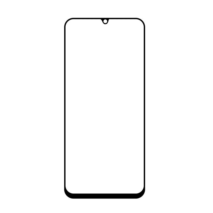 For Realme C100 4G High Aluminum Full Screen Silk Printing Tempered Glass Film