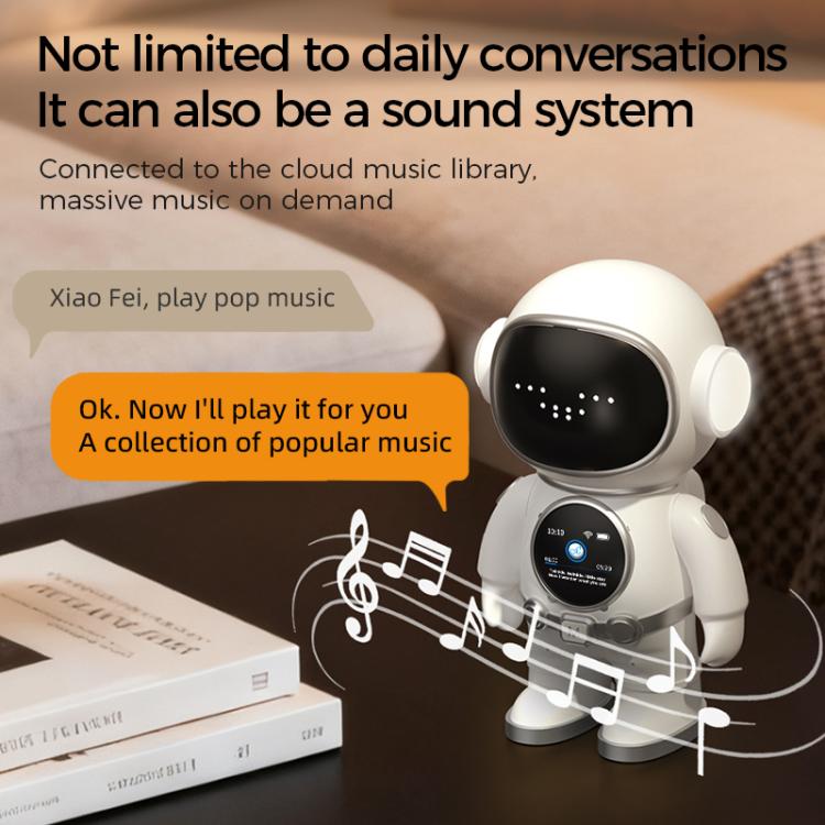 OBC8 AI Smart Companion Robot Toy - White