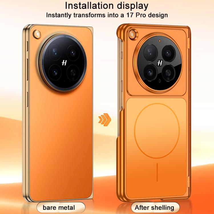 For OPPO Find N6 5G GKK Change to 17 Series Dual Axis Magnetic Phone Case
