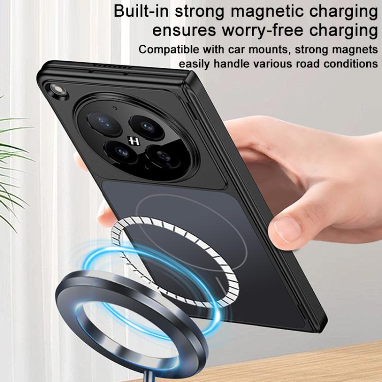 For OPPO Find N6 5G GKK Change to 17 Series Dual Axis Magnetic Phone Case