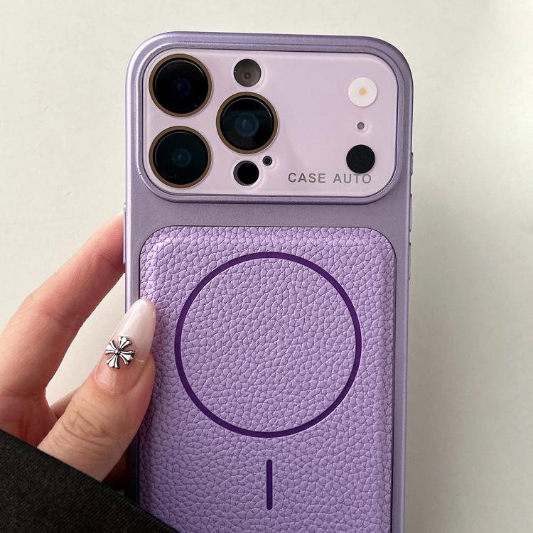 For iPhone 13 Pro Transforms Into 17 Lychee Leather Textured Magnetic TPU Phone Case