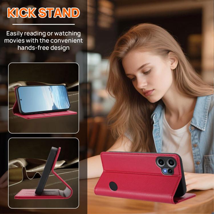 For Nothing CMF Phone 2 Pro Peony Embossed Magnetic RFID Vegan Leather Phone Case