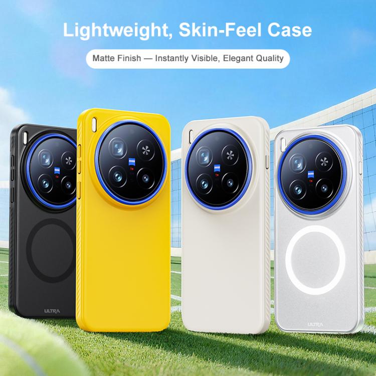 For vivo X300s Blues Series Skin Feel Magnetic PC Phone Case