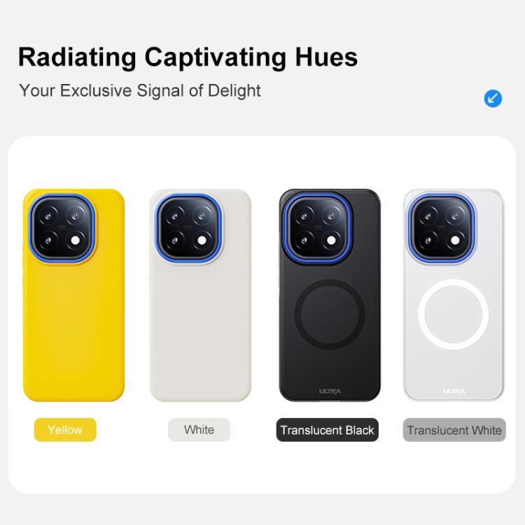For vivo iQOO 15 Blues Series Skin Feel Magnetic PC Phone Case
