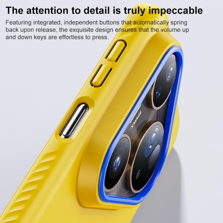 For Huawei Pura 70 Pro Blues Series Skin Feel Magnetic PC Phone Case